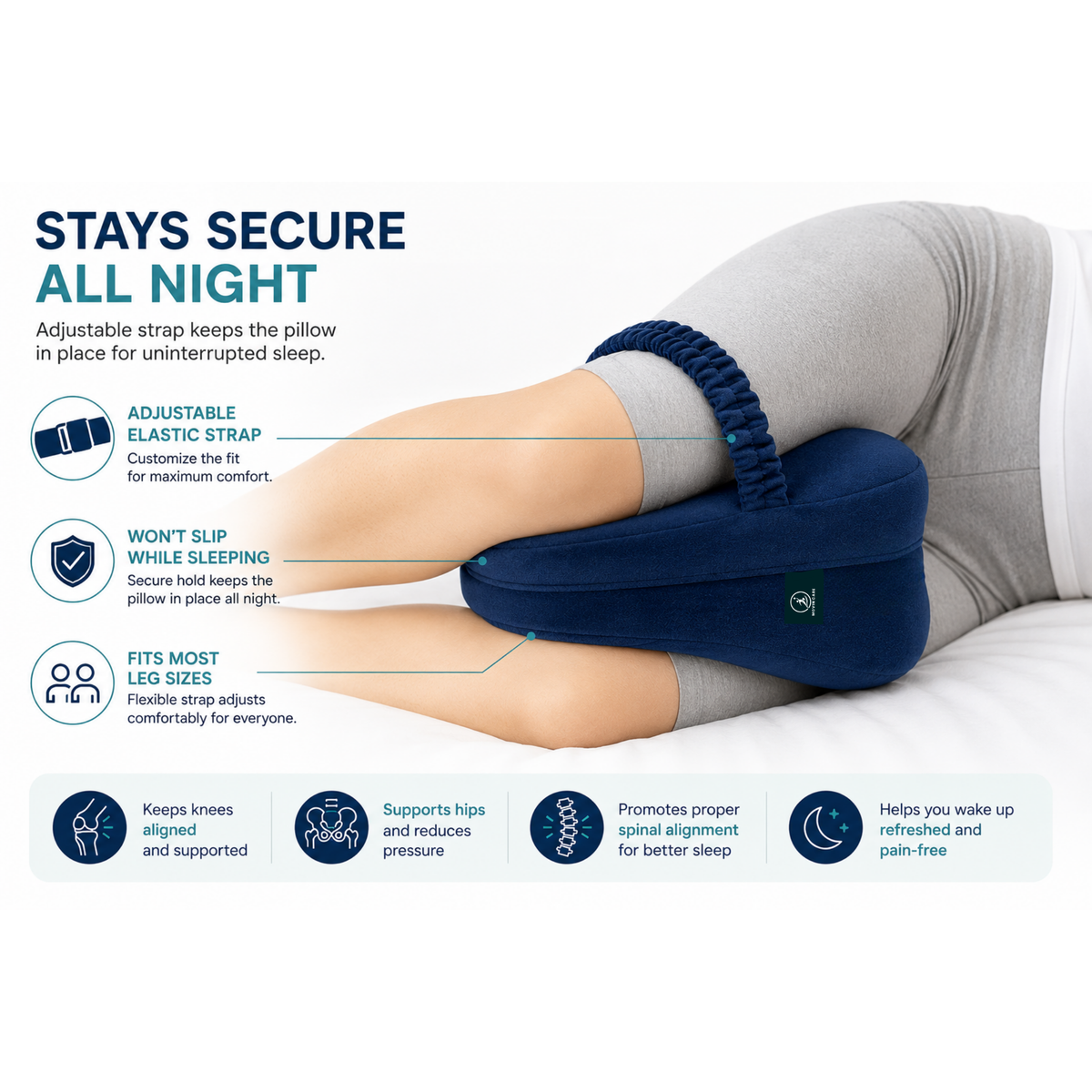 Heart Shape Knee Pillow_Movin Care