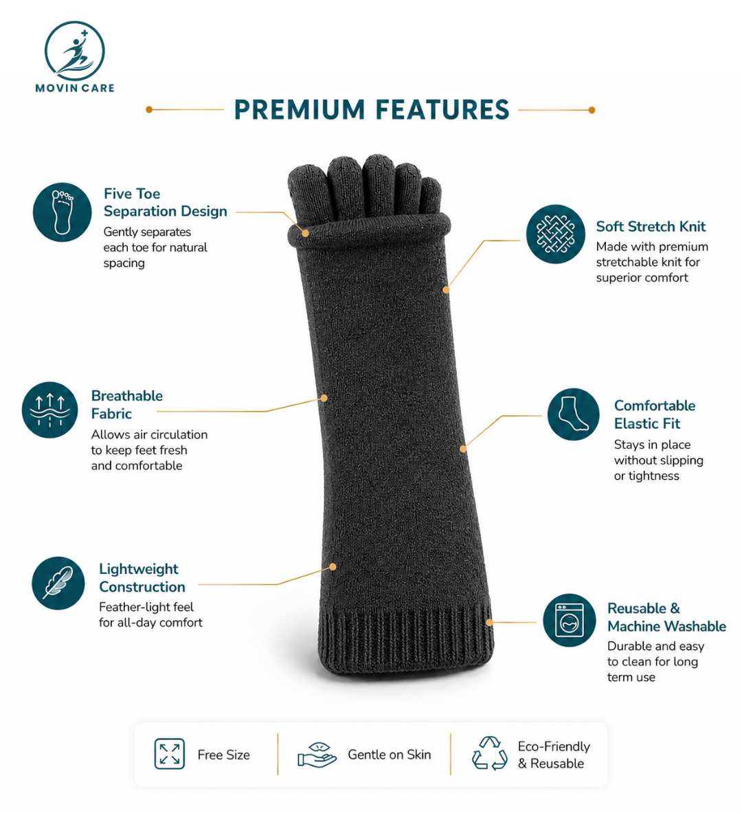 Toe Separator Socks_Movin Care