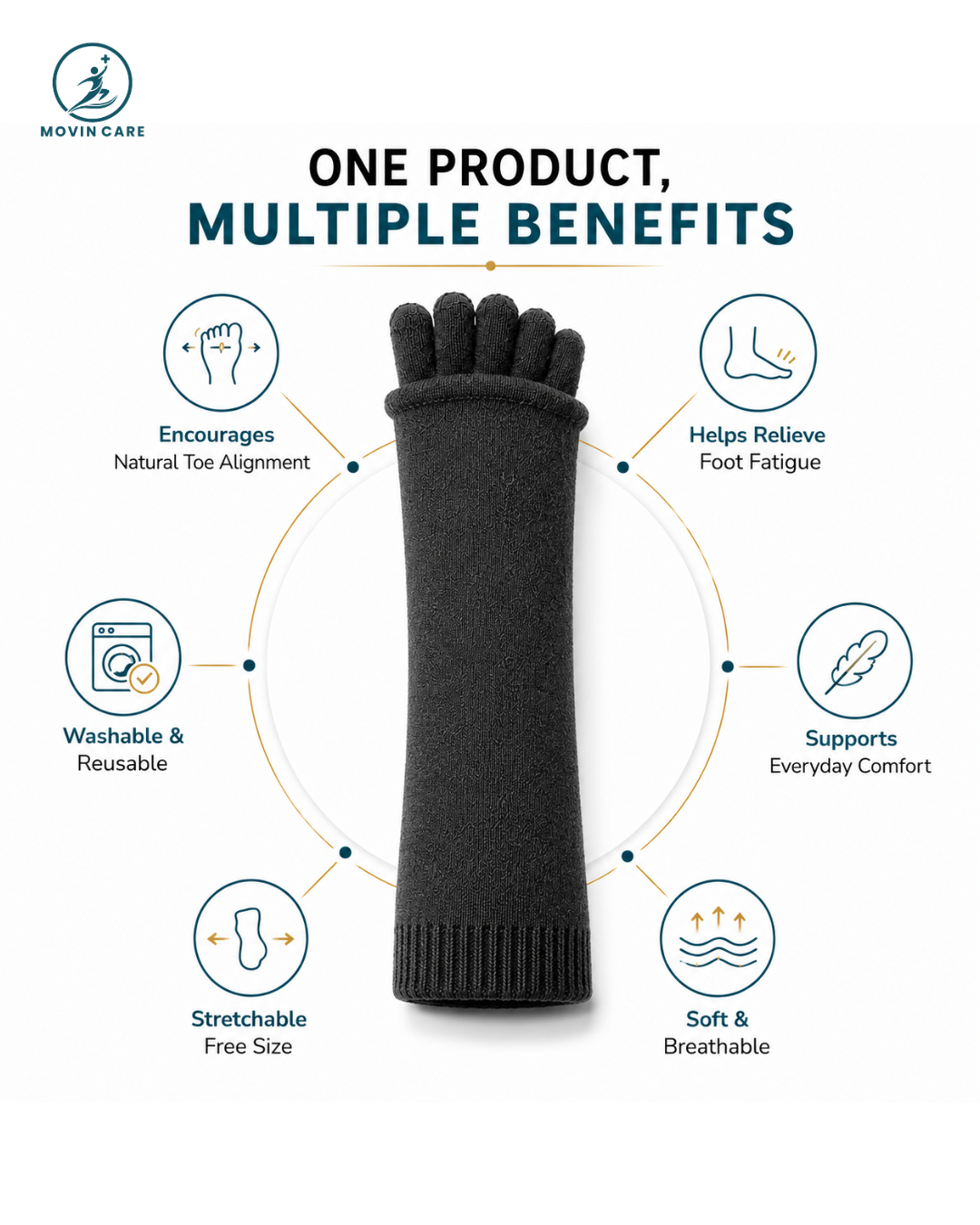 Toe Separator Socks_Movin Care
