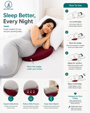 Pregnancy Wedge Pillow_Movin Care