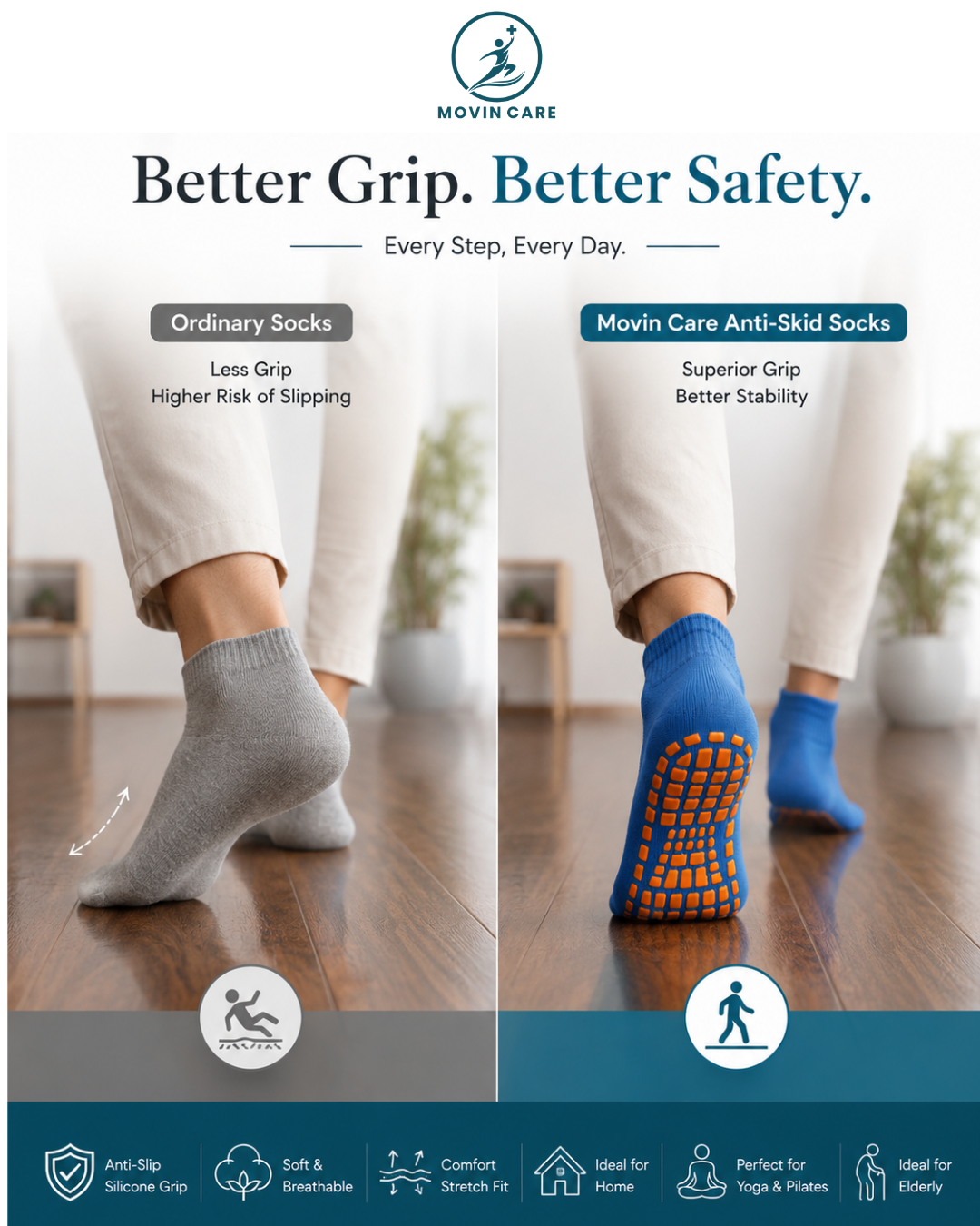 Anti Skid Socks_Movin Care