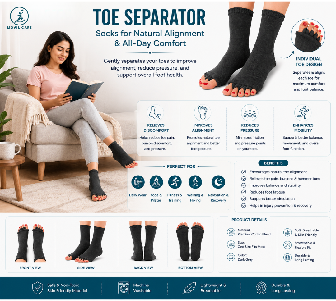 Toe Separator Socks_Movin Care