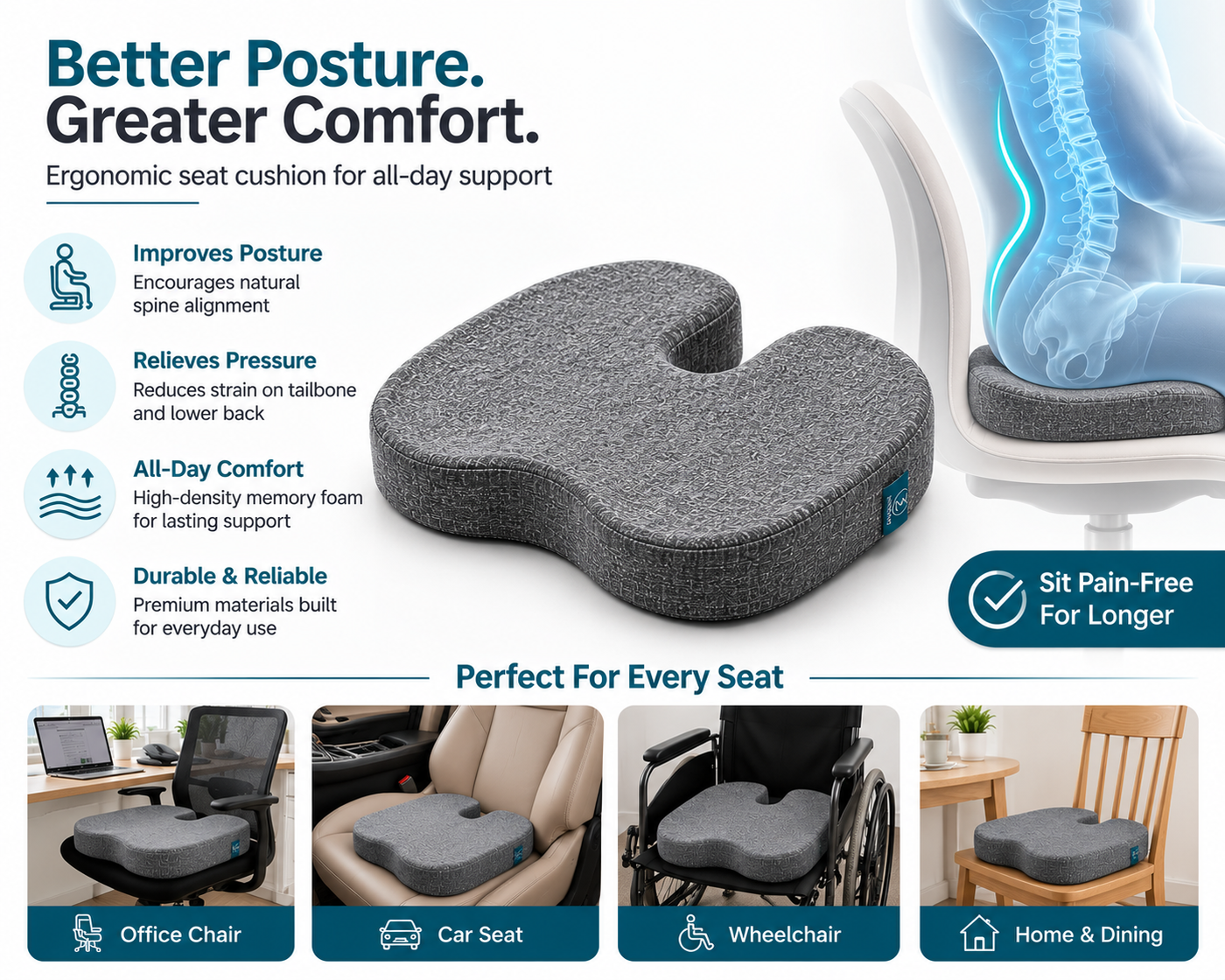 Coxxyx Seat Cushion_Movin Care