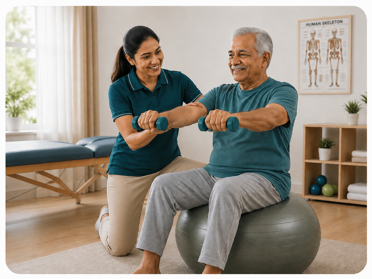Physiotherapy assessment at Movin Care