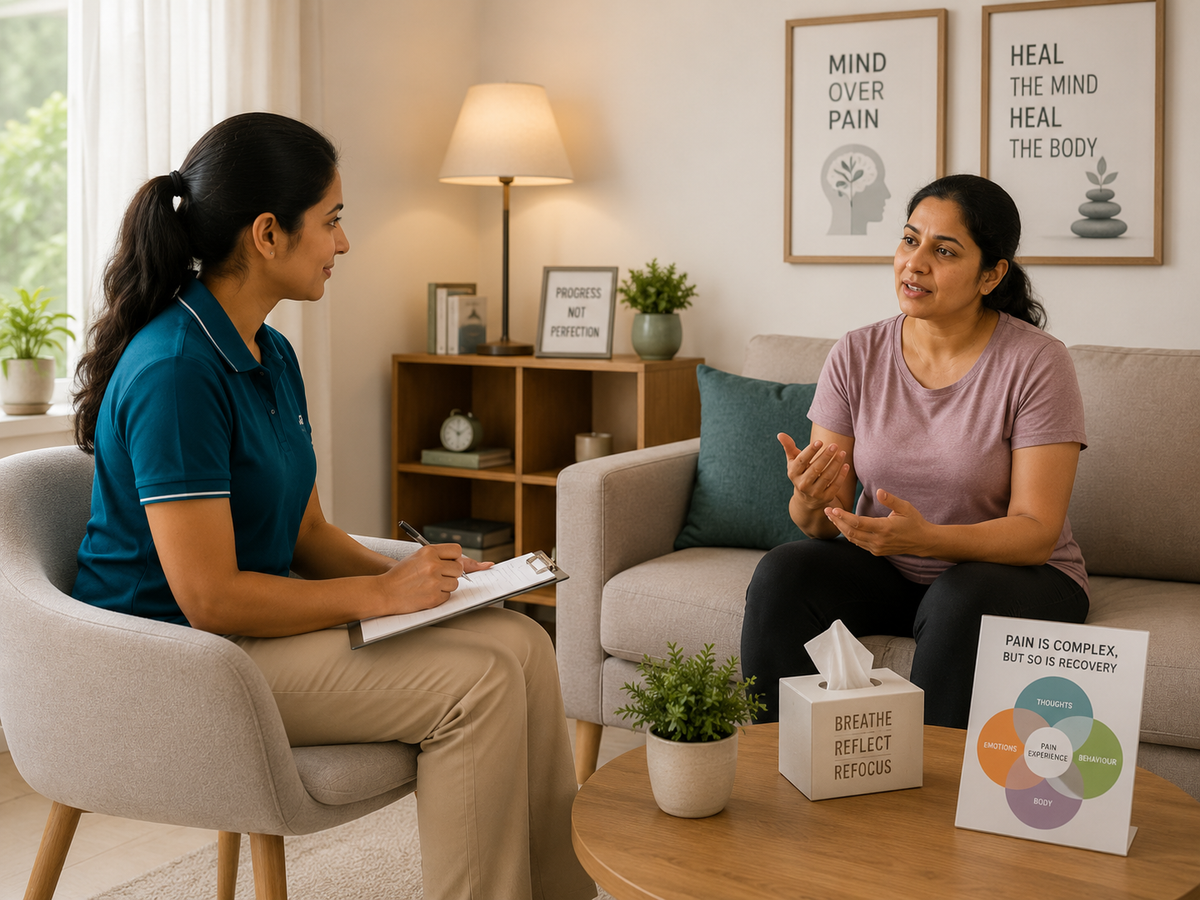 Physiotherapy assessment at Movin Care
