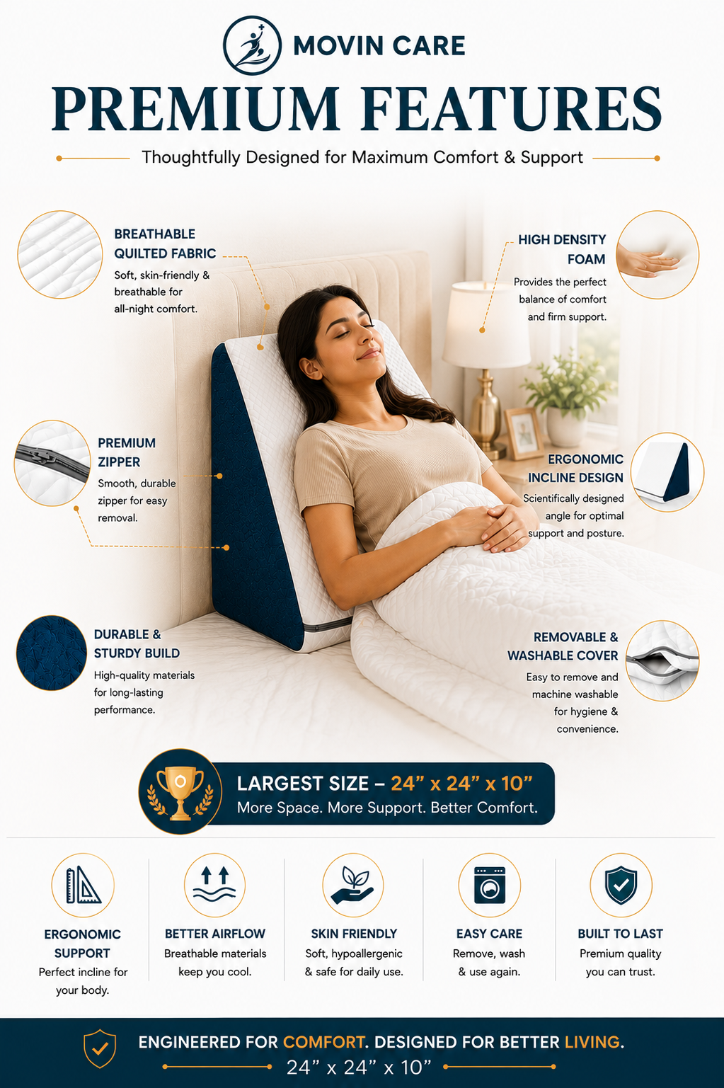 Inclined Wedge Cushion_Movin Care