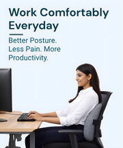 PosturePro Memory Foam Back Cushion