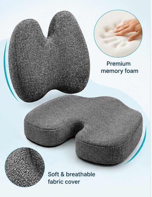 Dual Memory Foam Comfort