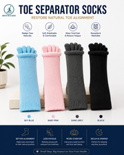 Toe Separator Socks_Movin Care