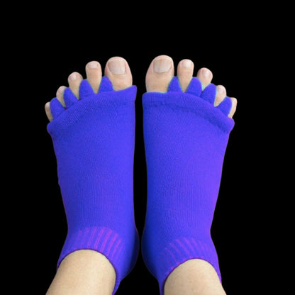 Toe Separation Compression Socks for Yoga, Pilates & Foot Relief