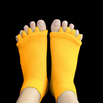 Toe Separation Compression Socks for Yoga, Pilates & Foot Relief